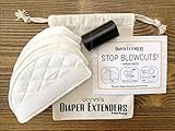 Danni's Diaper Extenders - 4 Reusable diaper