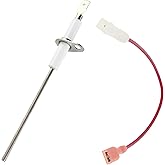 903600 OEM Furnace Flame Sensor Rod with Wiring Harness Replacement with Nordyne Intertherm Furnace Replacement Part NO.632143, 632396, 632367