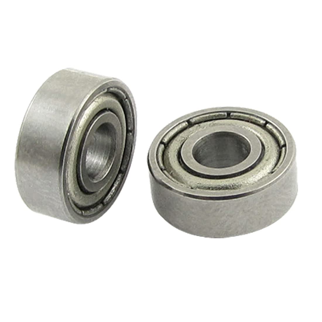 sourcingmap 5 Pcs 4 x 11 x 4mm Miniature Deep Groove Radial Ball Bearings 694Z