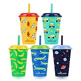 REDUCE GoGo's – 12 oz Kids Cups Set, 5 Pack