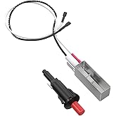 7510 Grill Igniter Replacement Kit for Weber Genesis/Spirit Genesis Grills | Push-button Igniter Kit for Weber Spirit Side-Control 200/300/500/700 &amp; Genesis 900/1000/2000/3000 Silver/Gold/Platinum