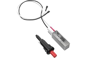 SafBbcue 7510 7509 Grill Igniter Kit Replacement Parts for Weber Spirit 200 300 500 700 Weber Genesis 900 1000 2000 3000 Genesis Silver Gold/Platinum Electronic Igniter 03120-04800 GS4 Gas Grill