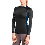Playera de Licra Mujer Manga Larga Cuello Alto Sport Sec : Amazon.com.mx:  Ropa, Zapatos y Accesorios