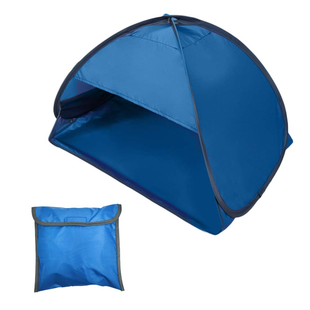YUIP Portable Shade Tent, Anti-UV, Blue, Camping & Hiking, Beach, Fishing, Travelling