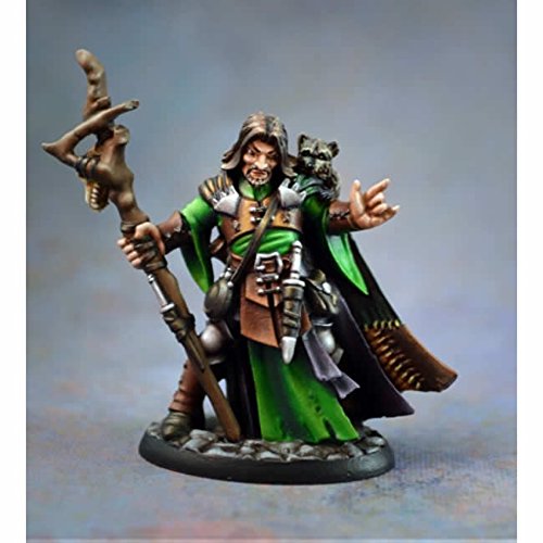 Reaper Mini Aurelio Endrino, Bonehenge Warlock 03843 Dark Heaven Unpainted Metal
