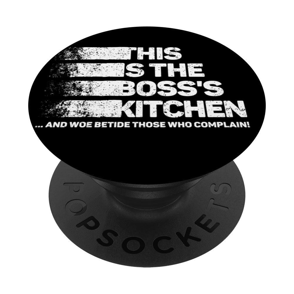 This is the boss's kitchen and woe betide those who complain PopSockets Swappable PopGrip