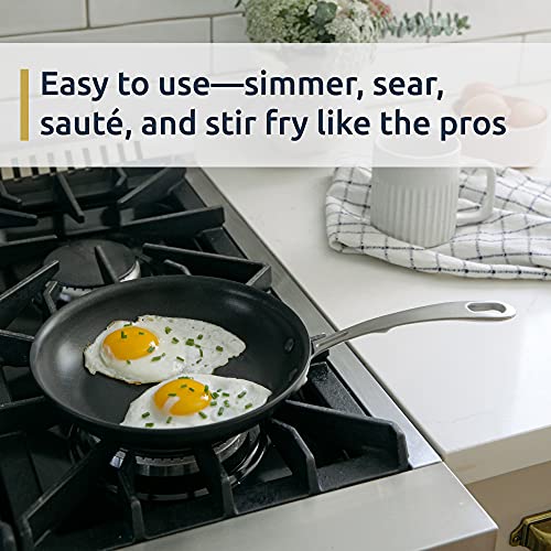 Kitchara Hard Anodized Non Stick Cookware Set Nonstick, Oven Safe