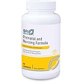 SFI Health Klaire Labs Prenatal & Nursing Multivitamin - Postnatal & Prenatal Vitamins for Women with Iron - Complete Nutritional Support During Preconception, Pregnancy & Breastfeeding (90 Capsules)