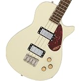 Gretsch Streamliner Jet Club Single-cut Electric Bass Guitar - Vintage White
