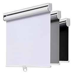 Cordless Roller Shades Blackout Blinds for Windows