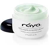 Raya Collagen-Elastin Cream (401) | Nourishing and Moisturizing Facial Treatment for Dry Skin | Helps Reduce Fine Lines and Wrinkles | Calms, Tones, Refines, and Firms