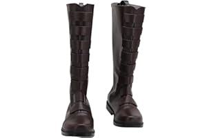 Fedtoku Obi Wan Kenobi Cosplay Boots Anakin Skywalker Cosplay Shoes Luke Skywalker Costume Boots Qui-Gon jinn Halloween Shoes
