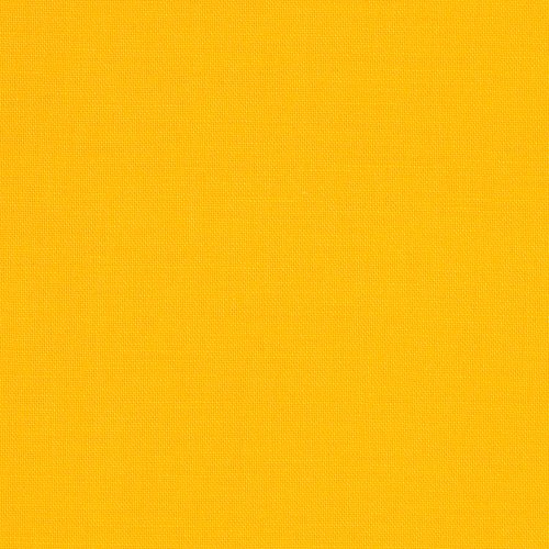 Robert Kaufman Kona Cotton Sunny Fabric by The Yard, Sunkissed Yellow