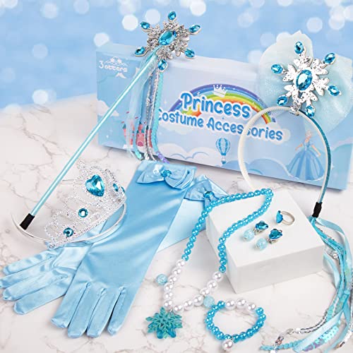 3 otters Princess Dress Up Accessories, Set of 8 Princess Costume
