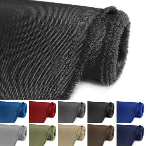 Waterproof Canvas Fabric by The Yard 600D Upholstery Fabric… at Amazon