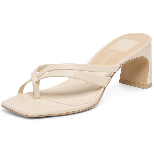 dolce vita carlan satin dress sandals Dolce Vita Carlan Low Heel Sandal In Off White Silk - 46% Off