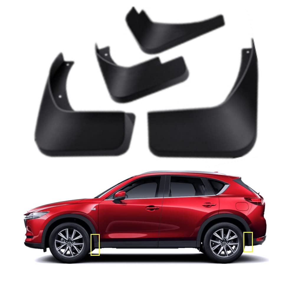 Photo 1 of TOPGRIL Mud Flaps Kit for 2024 Mazda CX-5 CX5 2017-2023 Mud Splash Guard Front and Rear 4-PC Set
