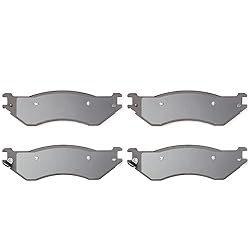 cciyu D702 Rear Semi-Metallic Disc Brake Pads Kit