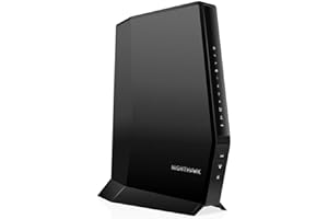 NETGEAR Nighthawk Modem Router Combo (CAX30) DOCSIS 3.1 Cable Modem and WiFi 6 Router - AX2700 2.7 Gbps - Compatible with Xfinity, Spectrum, Cox, and More - Gigabit Wireless Internet - 1