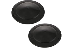 UPAMCARKER 2Pcs 54330ED000 Front Top Suspension Strut Mount Cover Cap Compatible with N-issan Leaf ZE0 Juke F15 Cube Z12 07-11 Black OD44mm ID40mm