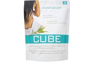 Mineraluxe Cube (13 Cubes - 325 g) Weekly Mineral Treatment for Hot Tubs (SKU DML09511) Packaging May be jar or Bag