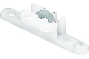 Prime-Line G 3038 3/8 In. Steel Flat-Edge Sliding Window Roller Assembly, Tom Rays (4 Pack)