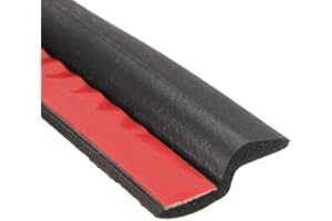 ESUPPORT 157" 4M Z Shape Car Door Window Trim Edge Moulding Rubber Weatherstrip Seal Strip Auto Vehicle