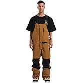 GSOU SNOW Snowboard Bibs Mens Ski Bibs Overalls Snow Pants Womens Waterproof Insulated Sport