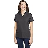 Core 365 Ladies' Fusion ChromaSoft Pique Polo XL Carbon