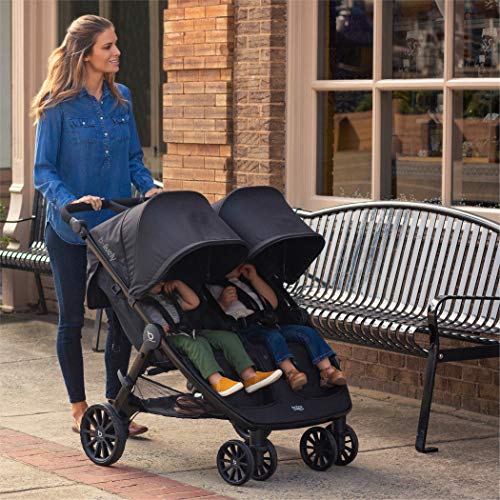 Britax BLively Double Stroller, Raven Quick Self Standing Fold