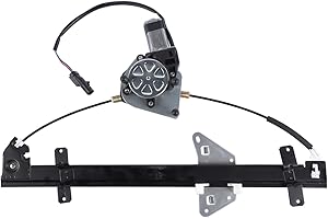 GLOSSY AUTO PARTS 741-598 Rear Left Power Window Regulator Replacement for 2000-2004 Dodge Dakota | 1998-2003 Dodge Durango 3.9L 4.7L 5.9L V8 55256495AF