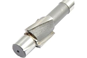 HHIP 2007-0053 High-Speed Steel 3 Flute Straight Shank Solid Pilot Counterbore, M3.5 x 3.7mm