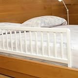 Safetots Narrow Wooden Bed Guard White 90cm x 38cm Pre-Assembled view 7