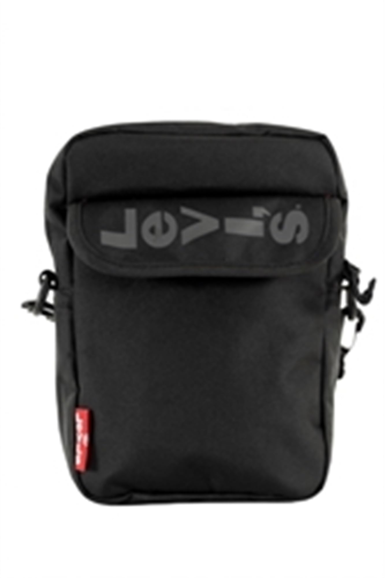 Levi's Men's Mini Crossbody Solid (Red Batwing) Cross Bag, Regular Black, One Size