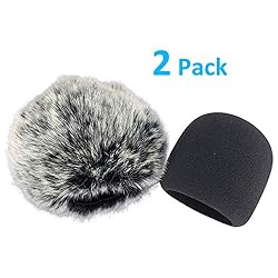 Windscreen Muff and Foam for Blue Yeti, Blue Yeti
