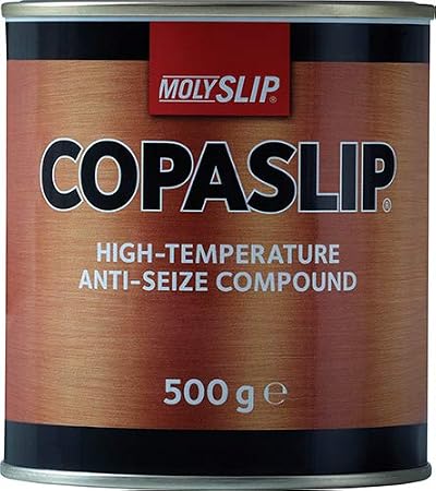 MOLYSLIP COPASLIP High Temperature Anti-Seize Copper Grease 500g