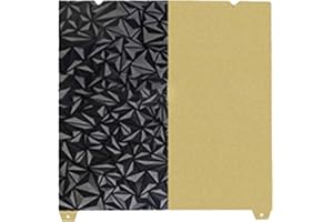 CNZTHDY 3D Printer Double Sided Textured PEI and Smooth PEO Build Plate Sheet for K1/Ender 3 V3 SE/Ender 3 S1/Ender 3 S1 Pro/Ender 5 S1, Flexible Removable Heated Printing Bed Platform Mat 235x235mm