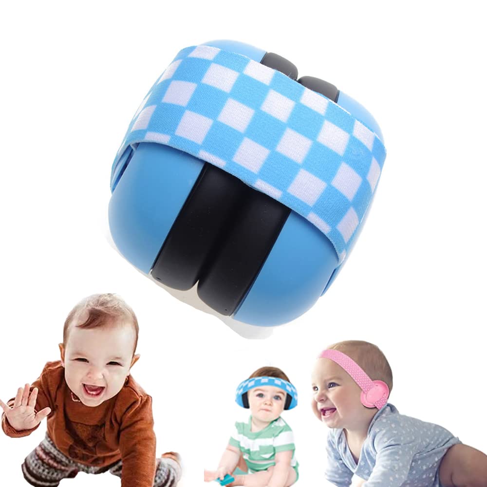 Baby Ear Defender Newborn Sound Cancelling Headphones Adjustable Earmuff Silent Protect Sound Cancelling Baby Folding Sleep Noise Cancelling Headphones Baby Earmuff for Age 0-3 Children Toddlers