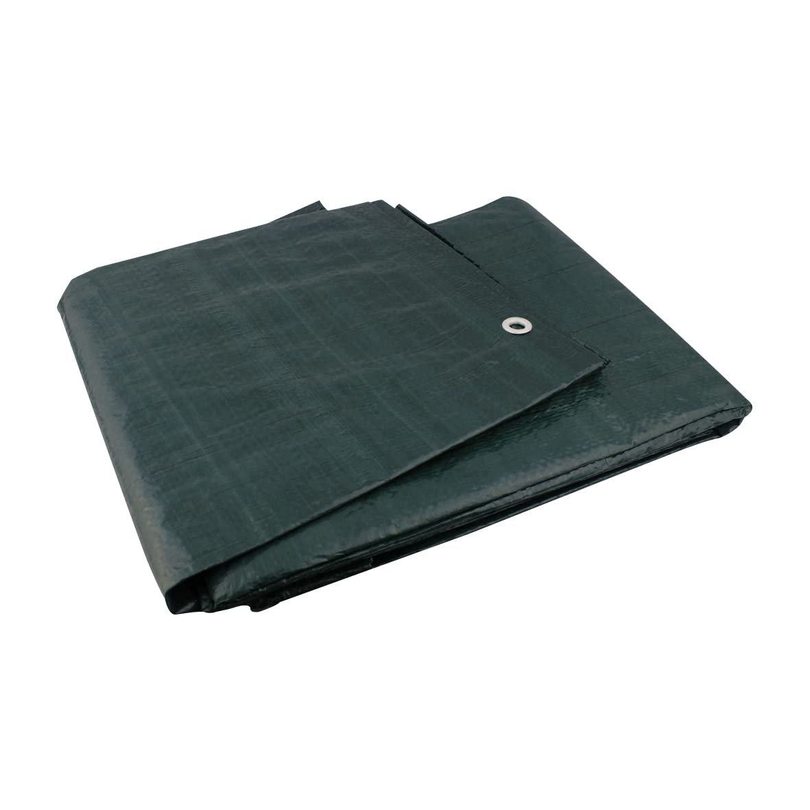 Milestone Camping 12010 Multipurpose 1.9M x 3M Tarpaulin Ground Sheet/Ties Down Easily/Durable, Versatile and Waterproof, Green