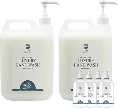 Star Brite Safe Hands Luxury Hand Wash Spring Breeze 2x5L + 4x500ml