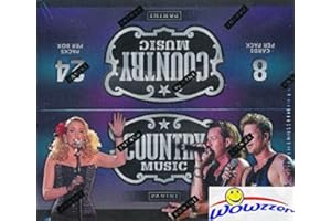 2015 Panini Country Music MASSIVE Factory Sealed 24 Pack Retail Box with 192 Cards! Look for Autograph & Memorabilia from the Hottest Names in Country Music! WOWZZER!