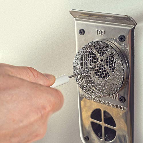 Miady RV Furnace Vent Screen 2 Pack Flying Insect Bug Cover Camper