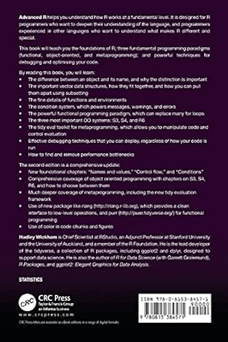 Advanced R, Second Edition (Chapman & Hall/CRC The R Series) in