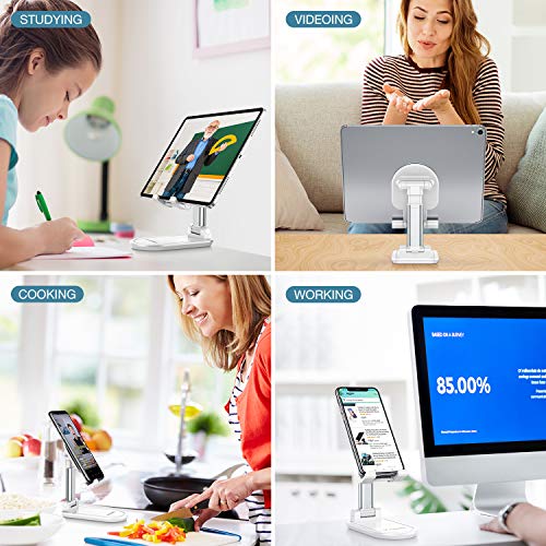 TORRAS Foldable Cell Phone Stand for Desk [UltraPortable] Adjustable