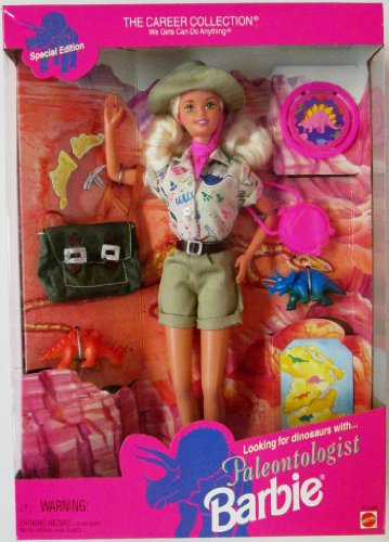 Barbie Doll Paleontologist Special Edition Blond - The Career Collection