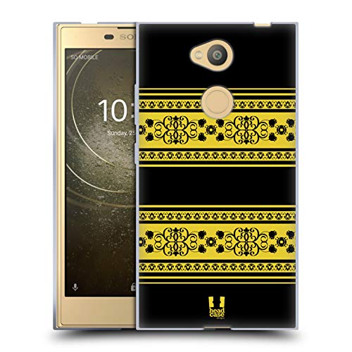 Head Case Designs Ornaments Abaya Prints Soft Gel Case for Sony Xperia L2