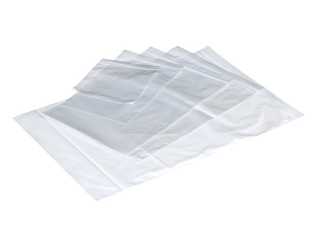 LSM 57 x 57 mm Plain Grip Bag - Clear (Pack of 1000)
