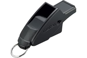 Molten Dolfin Whistle- Soccer, Black, One Size