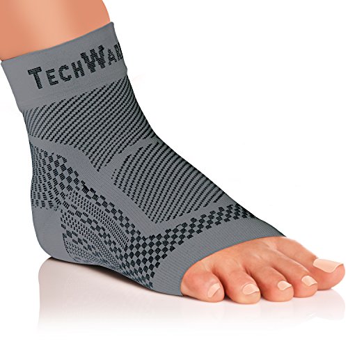 TechWare Pro Ankle Brace Compression Sleeve Relieves Achilles