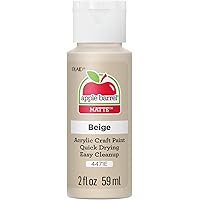Apple Barrel Acrylic Paint in Assorted Colors (2 oz), 4471E, Beige